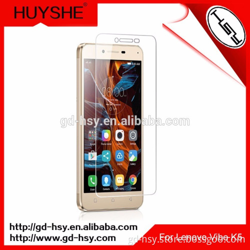 HUYSHE Gold Supplier Factory In Shenzhen Best Screen Film for Lenovo Vibe K5 Tempered Glass Screen Protector